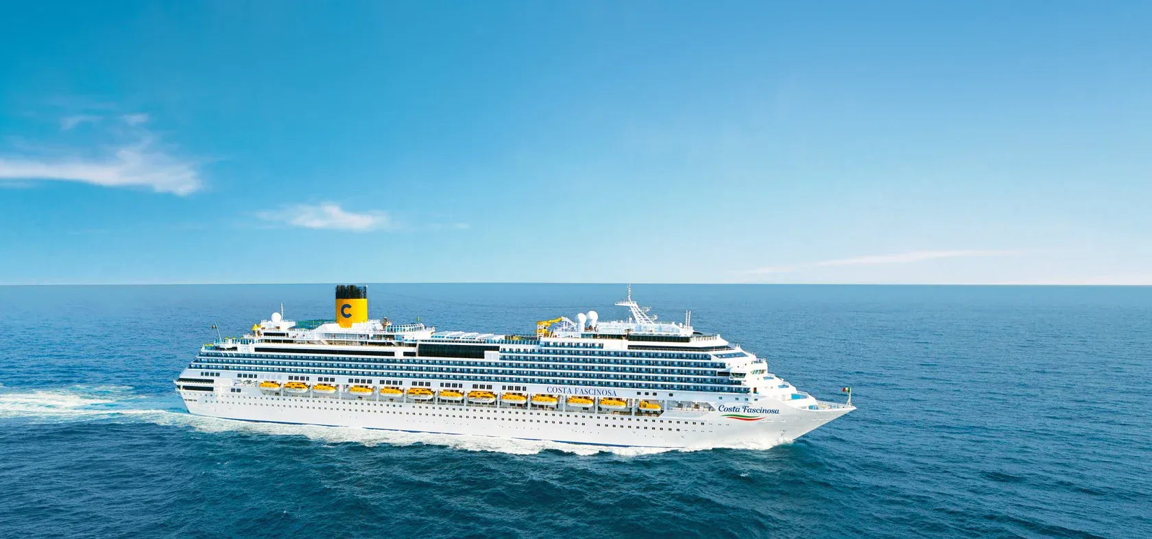 8ΗΜ ΜΕ ΤΟ COSTA FASCINOSA ΣΤΗ ΜΕΣΟΓΕΙΟ ΑΠΟ ΠΕΙΡΑΙΑ